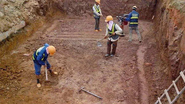 Cách tính đào đất hố móng được hướng dẫn bởi chuyên gia